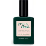 Manucurist green flash gel lak za nohte nude & rose - pale rose