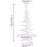  Drveno ukrasno božićno drvce 125 cm od masivne borovine | shoptok.hr