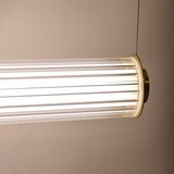 Zuma line 1232 - LED prigušiva luster na sajli COMO LED/39W/230V 2700-6500K zlatna + daljinski upravljač | Eponuda.com