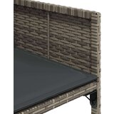  5-dijelni vrtni blagovaonski set sivi od poliratana | shoptok.hr