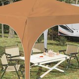  Rastezljivi šator za zabave 290 x 290 x 245 cm Bež | shoptok.hr