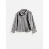 Reserved LADIES` SHIRT - tamnosivo Cijene