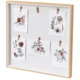 Viseći okvir u prirodnoj boji 43x43 cm –