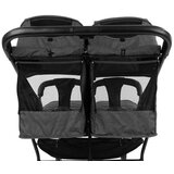 Kikka Boo kolica za blizance happy 2 dark grey, 0m+