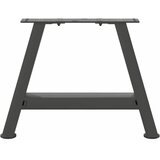  Noge za klub stolić A-oblika 2 kom antracit 50 x (30-31) cm čelik | shoptok.hr