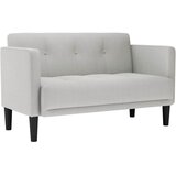  Dvosjed sive boje 111 cm, tkanina | shoptok.hr