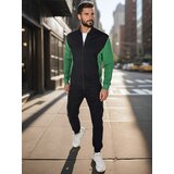 DStreet Bluza męska rozpinana za stójką czarna | Shoptok.si