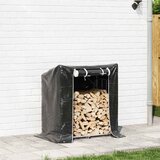  Stalak za drva za ogrjev s kišnom navlakom 101x61x110,5 cm | Eponuda.ba