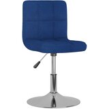 Maison Chic Vrtljiv Jedilni stoli - Vzorci stoli modro blago A1728, (22031105) | Shoptok.si