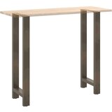  Noge za barski stol Prirodni čelik 2 kom 50 x (110-111) cm Čelik - Prirodna 50 x (110-111) cm 2 1 | shoptok.hr