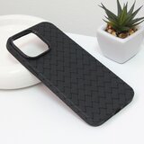  Torbica weave case za iphone 14 pro max 6.7 crna Cene