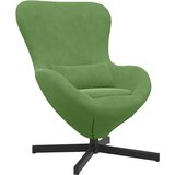  Jajolika fotelja Svijetlo zelena 63 x 73 x 90 cm Baršun | shoptok.hr