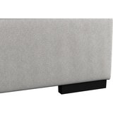 CARRYHOME POSTELJA BOXSPRING x , les, umetna masa, tekstil siva | Shoptok.si