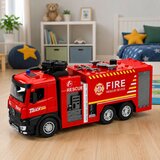  Fire Truck with Water Function, Metal Cabin, Lights, Sounds 1:12 | shoptok.hr