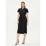 Calvin Klein Srajčna obleka K20K206657 Črna Regular Fit
