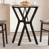 vidaXL Noge za blagovaonski stol Y-oblika 40x40x73 cm lijevano željezo
