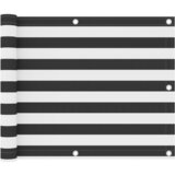 vidaXL balkonski zastor antracit i bijeli 75x300 cm od tkanine Oxford | shoptok.hr