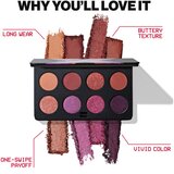 Smashbox Always On Mood Board Eye Shadow Palette paleta sjenila za oči nijansa Bougie Vibes 6,8 g | shoptok.hr