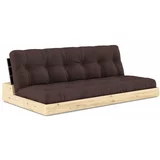 Karup Design Tamno smeđa sklopiva sofa 196 cm Base –