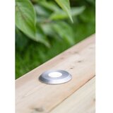 Markslöjd 107716 - LED spoljašnja ugradna svetiljka GARDEN24 0,8W/24V IP44 crna/mat hrom | Eponuda.com