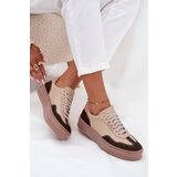 Zazoo Leather Women's Sneakers On Platform | Shoptok.si