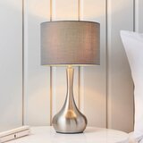 Endon 61192 - prigušiva stona lampa PICCADILLY 1xE14/40W/230V mat hrom/siva | Eponuda.com