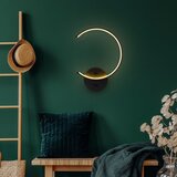 Opviq lights Moon - 13328 Black Wall Lamp | ePonuda.com