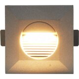  Vanjske LED zidne svjetiljke 6 kom 5 W srebrne četvrtaste | shoptok.hr
