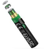 Patona komplet od 4 baterije AAA/LR03 litijum-polimer 500 mAh 1,5 V sa USB-C punjenjem | Eponuda.com