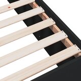  Okvir za krevet crni 100x200 cm konstruirano drvo | shoptok.hr
