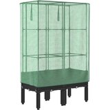  Povišena gredica s pokrovom za staklenik 80 x 40 x 140 cm | Eponuda.com