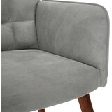  Stolica za opuštanje svjetlosiva baršunasta | shoptok.hr