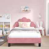  za djecu s uzglavljem Ružičasta 90 x 190 cm Baršun | shoptok.hr