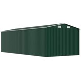  Vrtno spremište 257 x 580 x 181 cm metalno zeleno | shoptok.hr