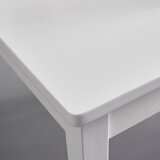 Bessagi Home jedilna garnitura matias, borov les, bela, 3-Delno | Shoptok.si