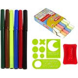  Zložna plošča v kovčku, dvostranska 2-v-1 - rdeča/modra | Shoptok.si