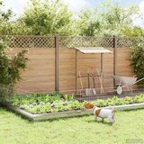  Ograda za vrt s kolčićima 48 pcs 115 x 50 cm Mesh Srebrna | shoptok.hr