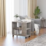vidaXL Bočni stolić boja betona 70 x 35 x 55 cm od konstruiranog drva Cijene