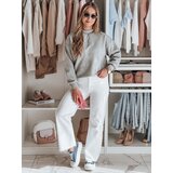 DStreet Bluza damska oversize z naszywką LOVASON szara | Shoptok.si