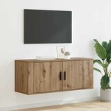  Ormar za TV montiran na zid 100 x 34,5 x 40 cm Umjetnički hrast | shoptok.hr