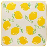 Sass & Belle Rumeni/beli keramični podstavki za kozarce v kompletu 4 ks Lemon – Cene