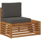  Zunanja garnitura za sedenje 2 Kos Naravna in antracitna, (5000271925) | Shoptok.si