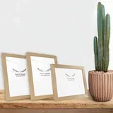 Set okvira za slike 3NFC1012_1015, 10x15cm, 3 komada, bež