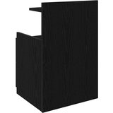 vidaXL Nočne omarice 2 kosa z 2 predaloma črne 40x36,5x62 cm | Shoptok.si