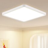 Nettlife ravna LED stropna svetilka - 23CM 18W kvadratna kuhinjska svetilka kopalnica spalnica 4000K za kopalnico kuhinjo hodnik, (22104289) | Shoptok.si