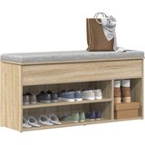 vidaXL Spodnja omarica Beton Grey 40x46x81,5 cm Inženirski les Cene
