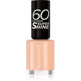 Rimmel London 60 Seconds Super Shine lak za nokte nijansa 401 Nude Nostalgia 8 ml Cijene