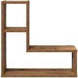  Zidne kockaste police 2 kom Staro drvo 50x15x50 cm | shoptok.hr