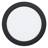 Eglo Fueva 5 LED vgradni žaromet (10,5 W, Topla bela, Črna, Ø x V: 16,6 x 2,6 cm) | Shoptok.si