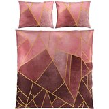 Esposa obojestranska posteljnina uni satin 240/220 cm saten sivovijolična | Shoptok.si